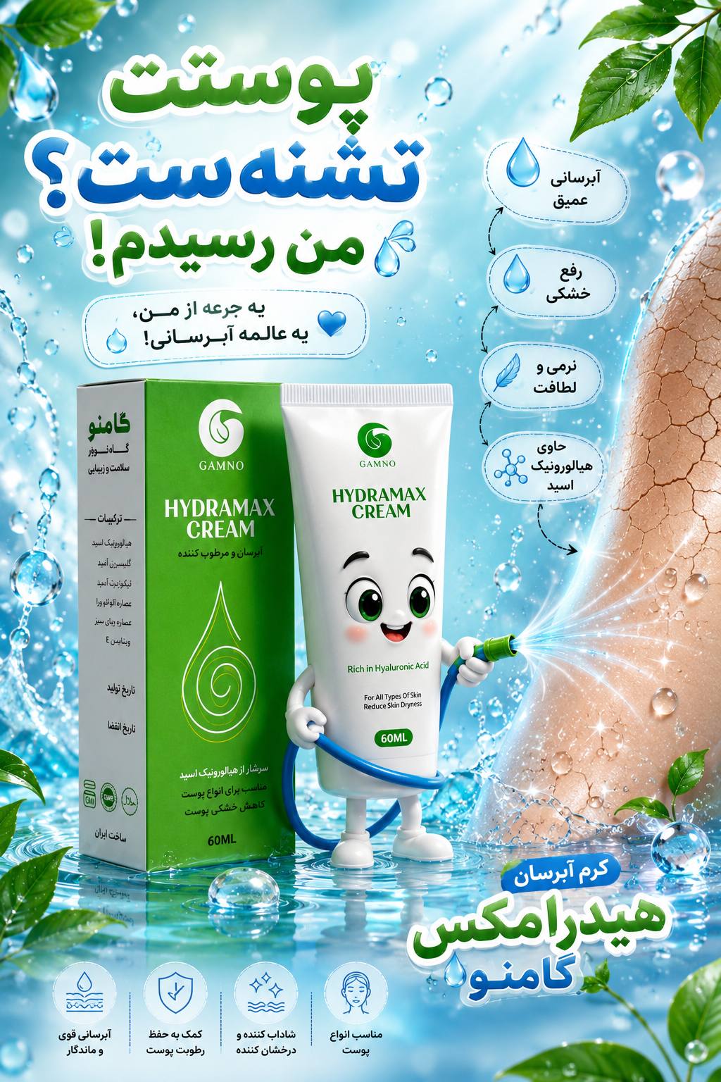 کرم هیدرامکس گامنو